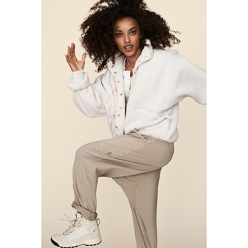 New Free People Movement Adrika Danner Sz US7 Beige